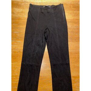 Black Zara Pull-On Stretch Pants Women
